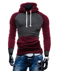 Casual Stylish Color Block Hoodie (2018 Trending)