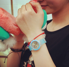 Korean EXO Harajuku LED Glow Jelly Watch for Girls