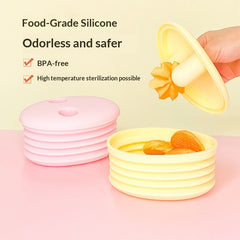 Foldable Silicone Snack Box