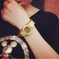 Korean EXO Harajuku LED Glow Jelly Watch for Girls