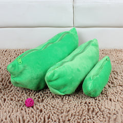Plush Toy Pea Pod Pillow Cushion