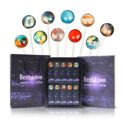 Creative Christmas Candy Star Lollipops Gift for Friends