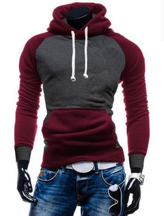 Casual Stylish Color Block Hoodie (2018 Trending)