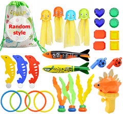 Summer Pool Diving Toys For Kids - Underwater Gem Set