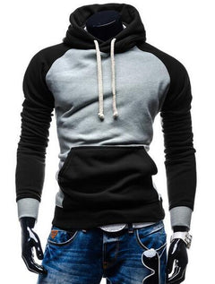 Casual Stylish Color Block Hoodie (2018 Trending)