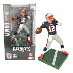 NFL Figures Imports Dragon Exclusive NFL Tom Brady (New England Patriots) 6" Figure (ID34961)