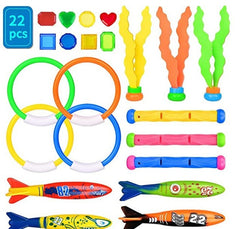 Summer Pool Diving Toys For Kids - Underwater Gem Set