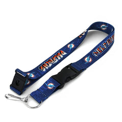 Aminco NFL Miami Dolphins Graffiti Lanyard