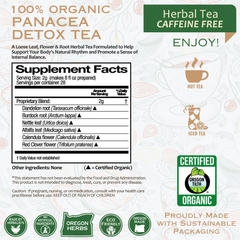 Organic Panacea Detox Herbal Tea