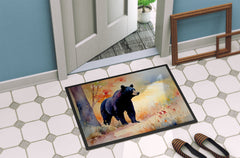 American Black Bear Doormat